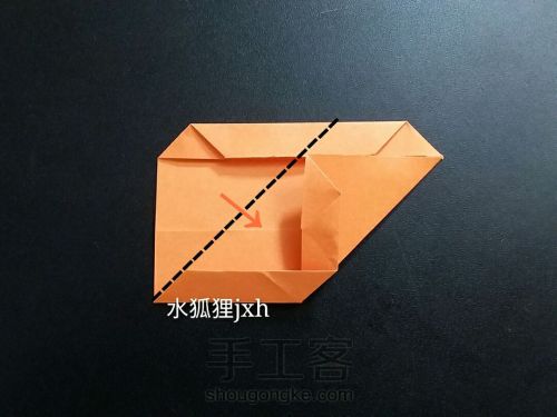 日本织锦组合折纸特别简单(超详细教程)水狐狸jxh教程 第15步