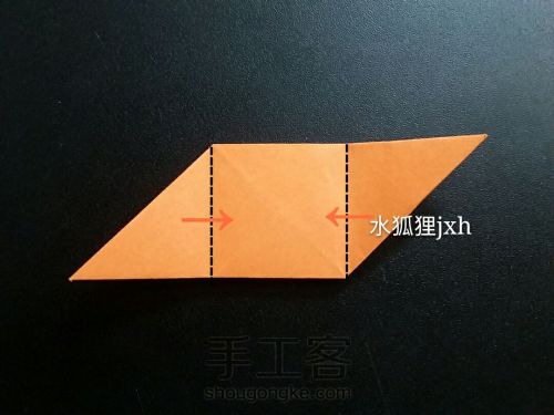 日本织锦组合折纸特别简单(超详细教程)水狐狸jxh教程 第20步