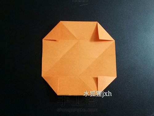 日本织锦组合折纸特别简单(超详细教程)水狐狸jxh教程 第9步
