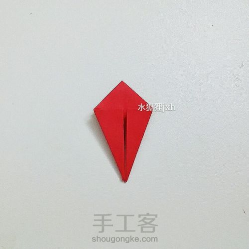 彼岸花折纸(超详细)水狐狸jxh教程 第10步