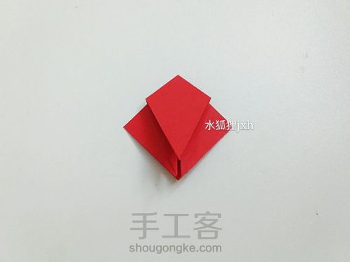 彼岸花折纸(超详细)水狐狸jxh教程 第16步