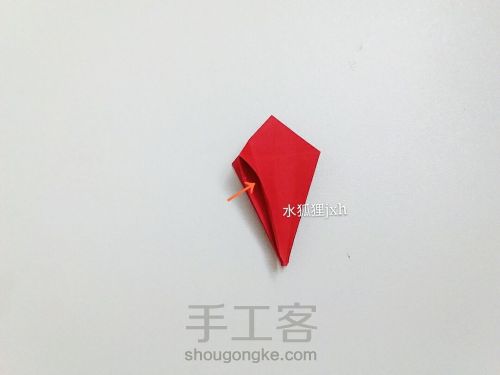彼岸花折纸(超详细)水狐狸jxh教程 第22步