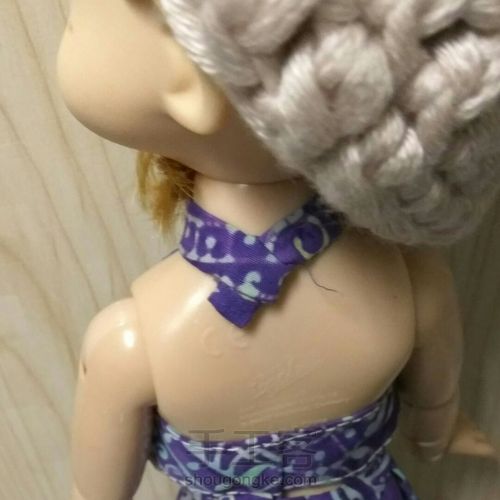 挂脖小背心(模特：沙龙娃娃) 第8步
