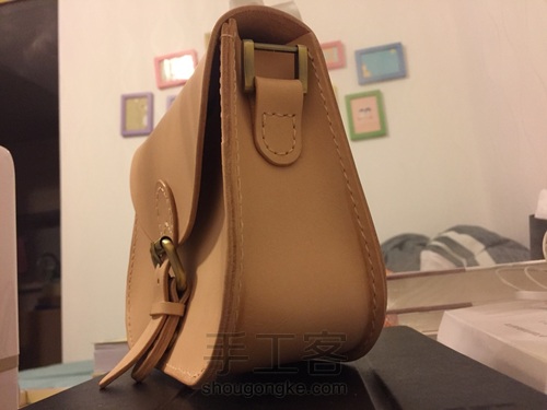 手工皮包 马鞍包 第9步