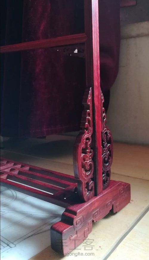 紫檀笔挂 第14步