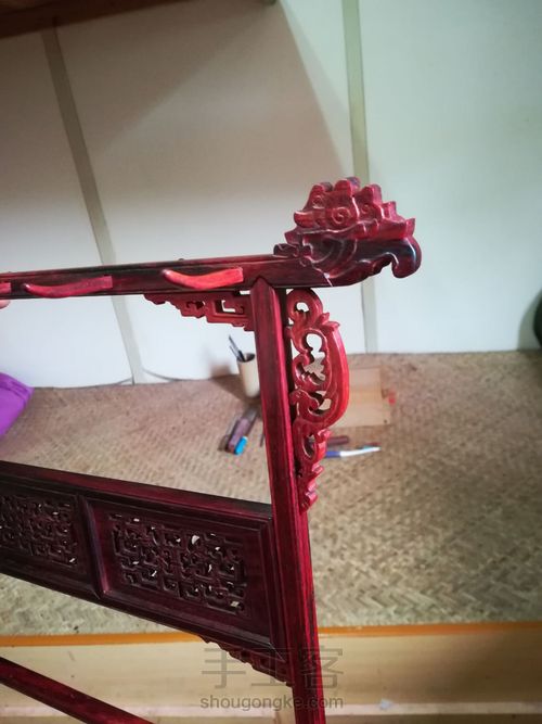 紫檀笔挂 第17步