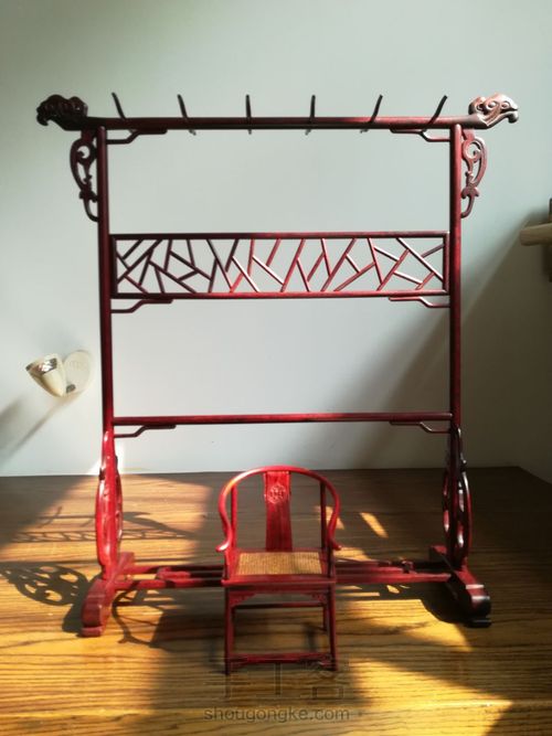 紫檀笔挂 第18步