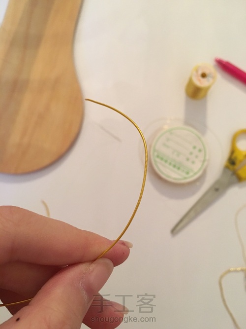 手残党的第二个法式钉珠昆虫 第4步