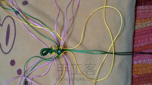 青花瓷柱钥匙链 第30步