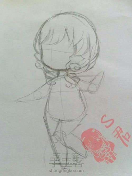 (转)S君大大的画 第2步