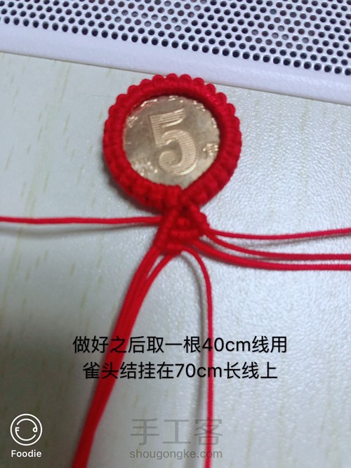 五毛硬币小猫咪 第13步