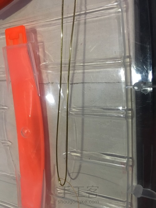 简单的汉服发饰珠簪 第1步