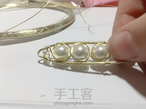 简单的汉服发饰珠簪 第8步