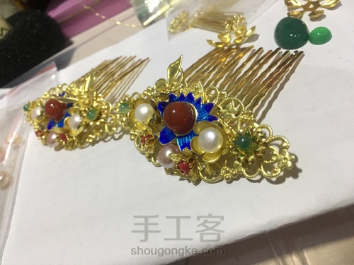 汉服发饰发梳 第13步