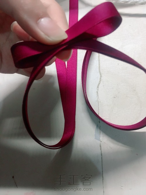 小仙女蝴蝶结发饰 第4步