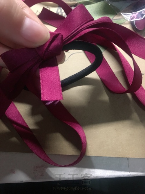 小仙女蝴蝶结发饰 第7步