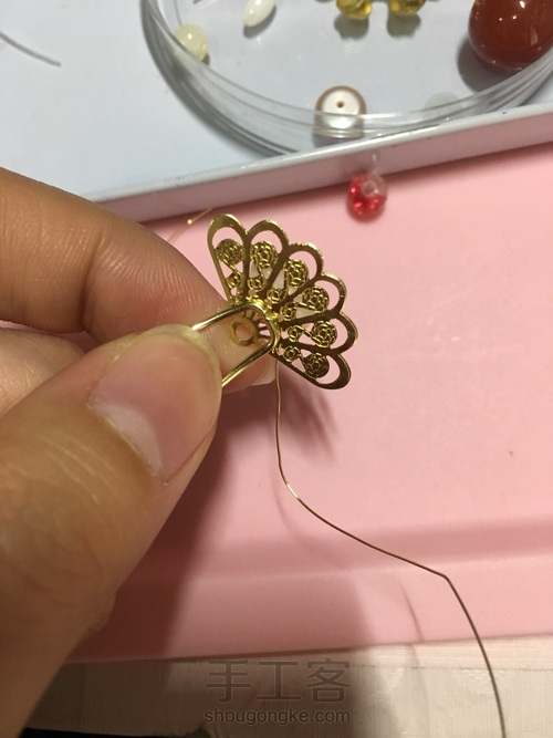 古风汉服配饰发钗 第4步