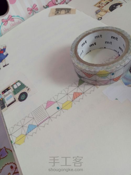 【原创】原宿手账制作 第10步