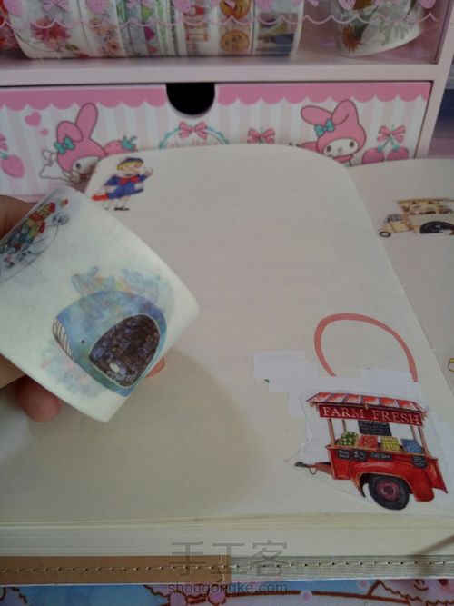 【原创】原宿手账制作 第7步