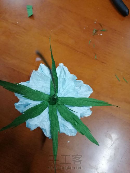 皱纹纸花（单花篇） 第18步