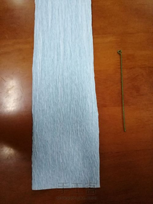 皱纹纸花（单花篇） 第2步