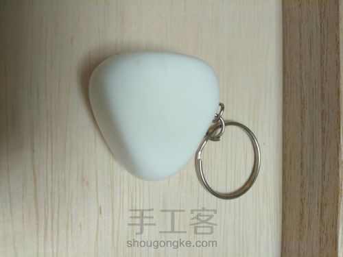萌萌的饭团钥匙圈 第2步
