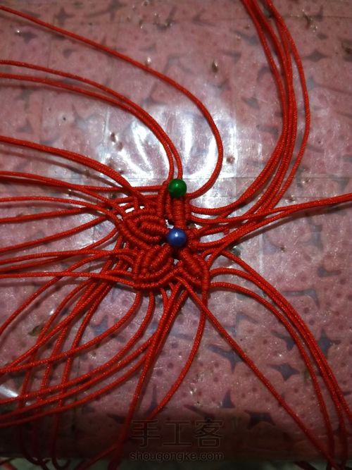 六芒星耳环 第20步