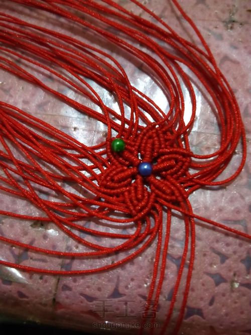 六芒星耳环 第24步