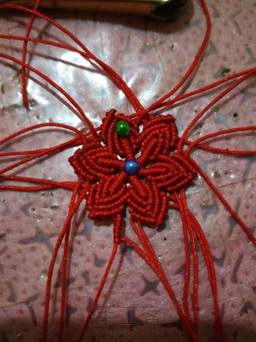 六芒星耳环 第30步