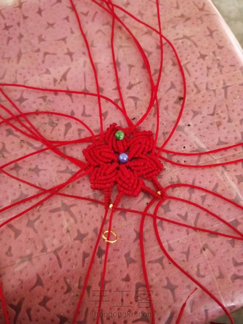 六芒星耳环 第32步