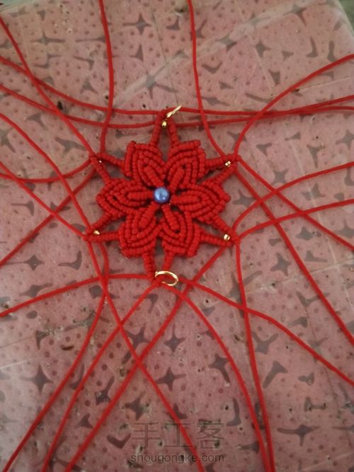 六芒星耳环 第34步