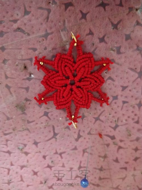 六芒星耳环 第35步