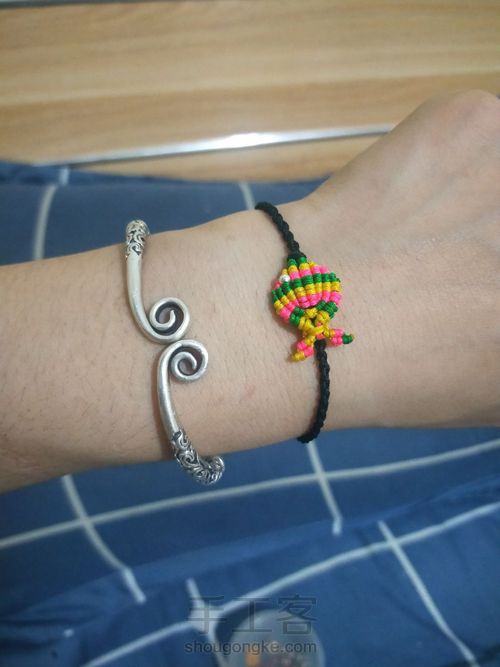 双鱼座手链 第1步