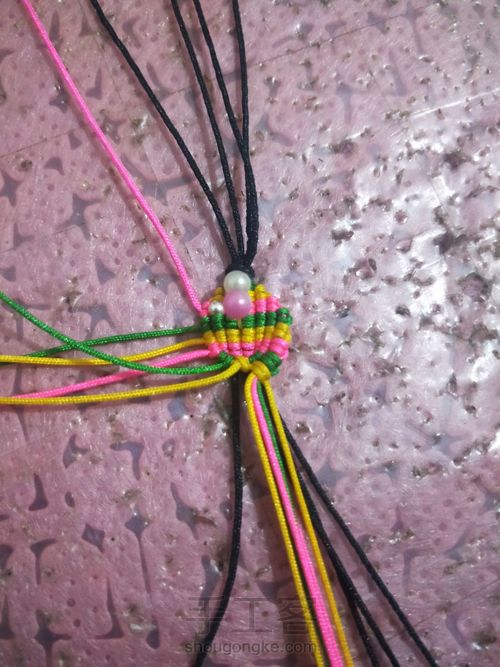 双鱼座手链 第14步