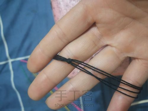 双鱼座手链 第3步