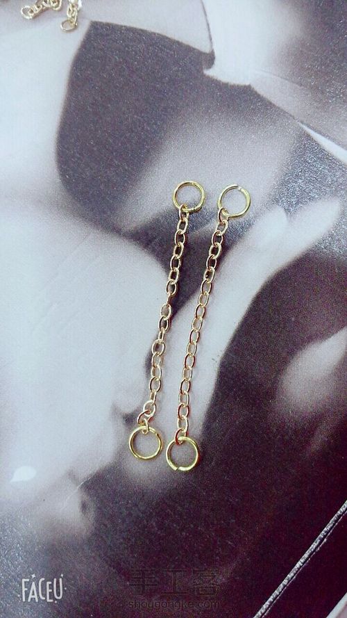 耳环DIY教程 第2步