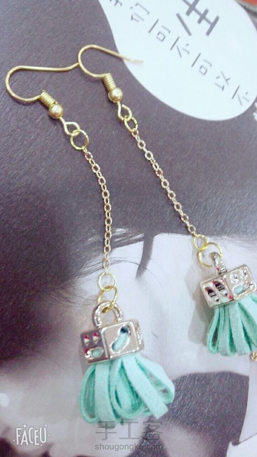 耳环DIY教程 第4步
