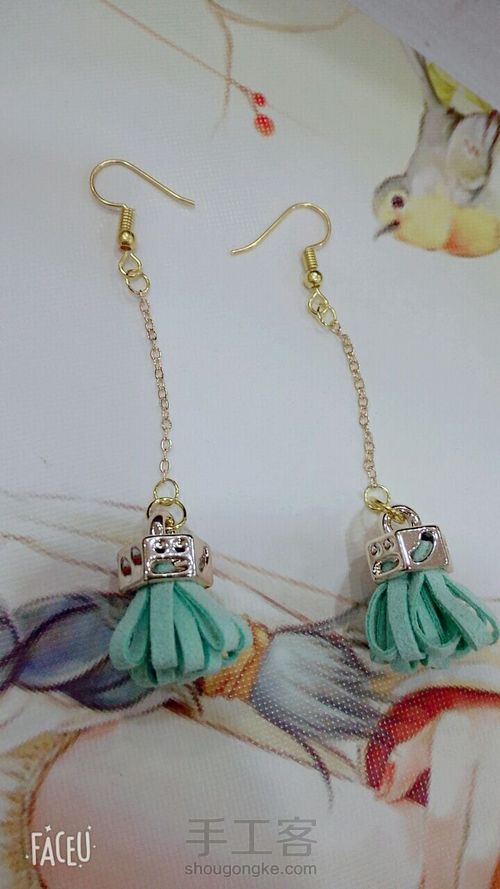 耳环DIY教程 第5步