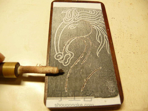 用银丝镶嵌做个艺术品 第1步