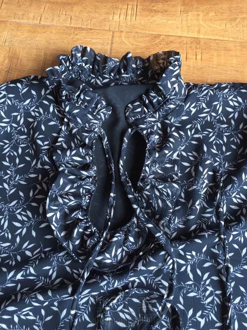 雪纺连衣裙 第5步