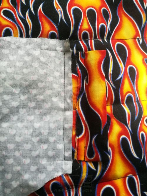 男童立领棉衣制作 第11步