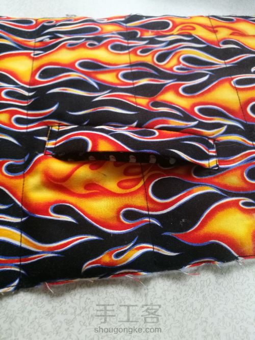 男童立领棉衣制作 第16步