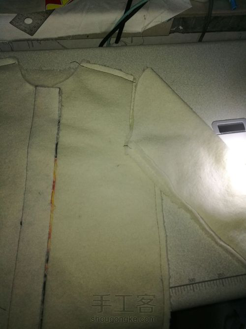 男童立领棉衣制作 第21步