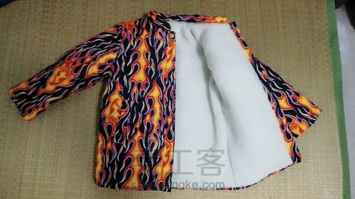 男童立领棉衣制作 第27步