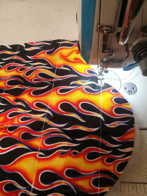 男童立领棉衣制作 第5步