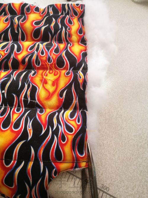 男童立领棉衣制作 第6步