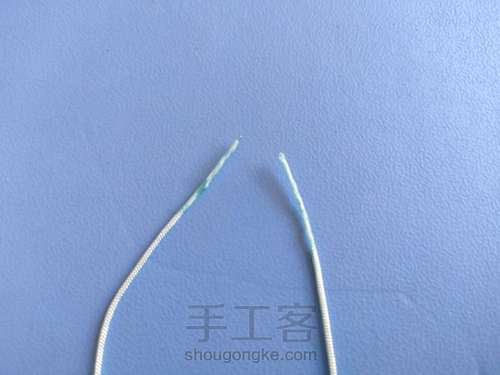 七连体团锦冰花结 第3步