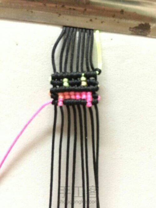 炫酷七彩万事轮回手链 第14步