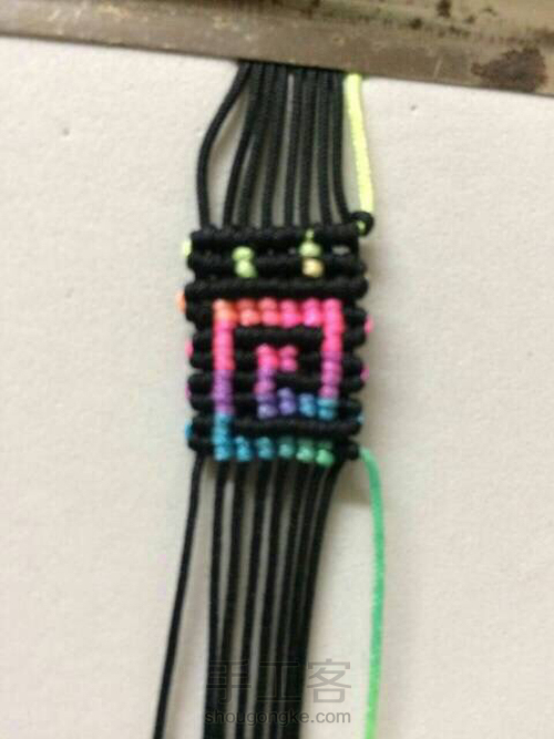 炫酷七彩万事轮回手链 第20步