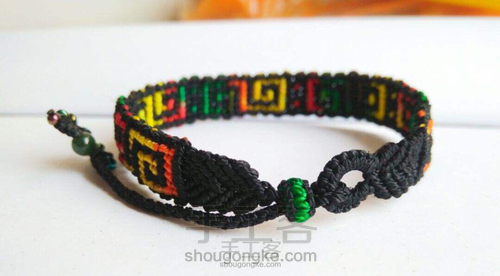 炫酷七彩万事轮回手链 第25步